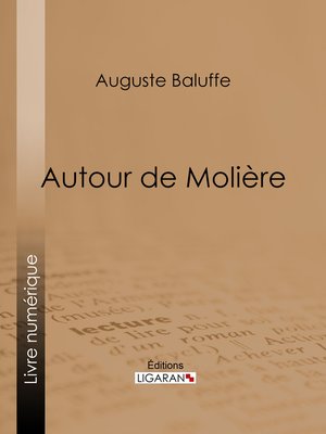cover image of Autour de Molière